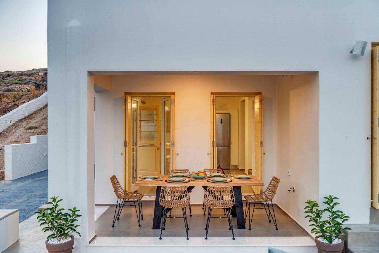 Villa Alba In Syros With Private Jacuzzi Azolimnos Esterno foto