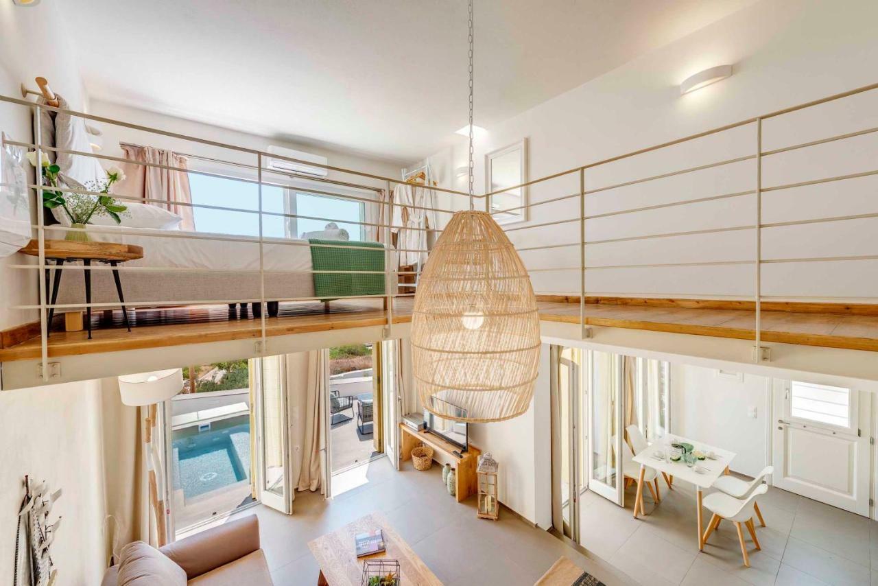 Villa Alba In Syros With Private Jacuzzi Azolimnos Esterno foto