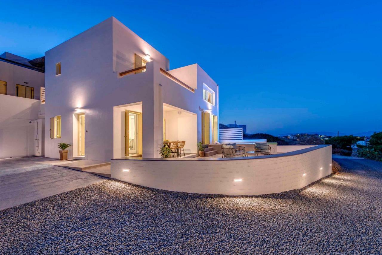 Villa Alba In Syros With Private Jacuzzi Azolimnos Esterno foto