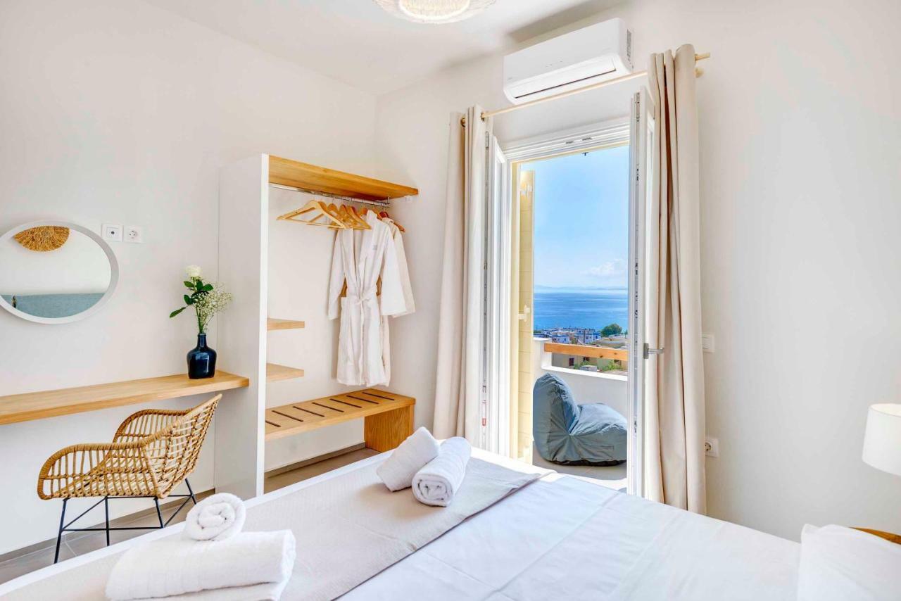 Villa Alba In Syros With Private Jacuzzi Azolimnos Esterno foto