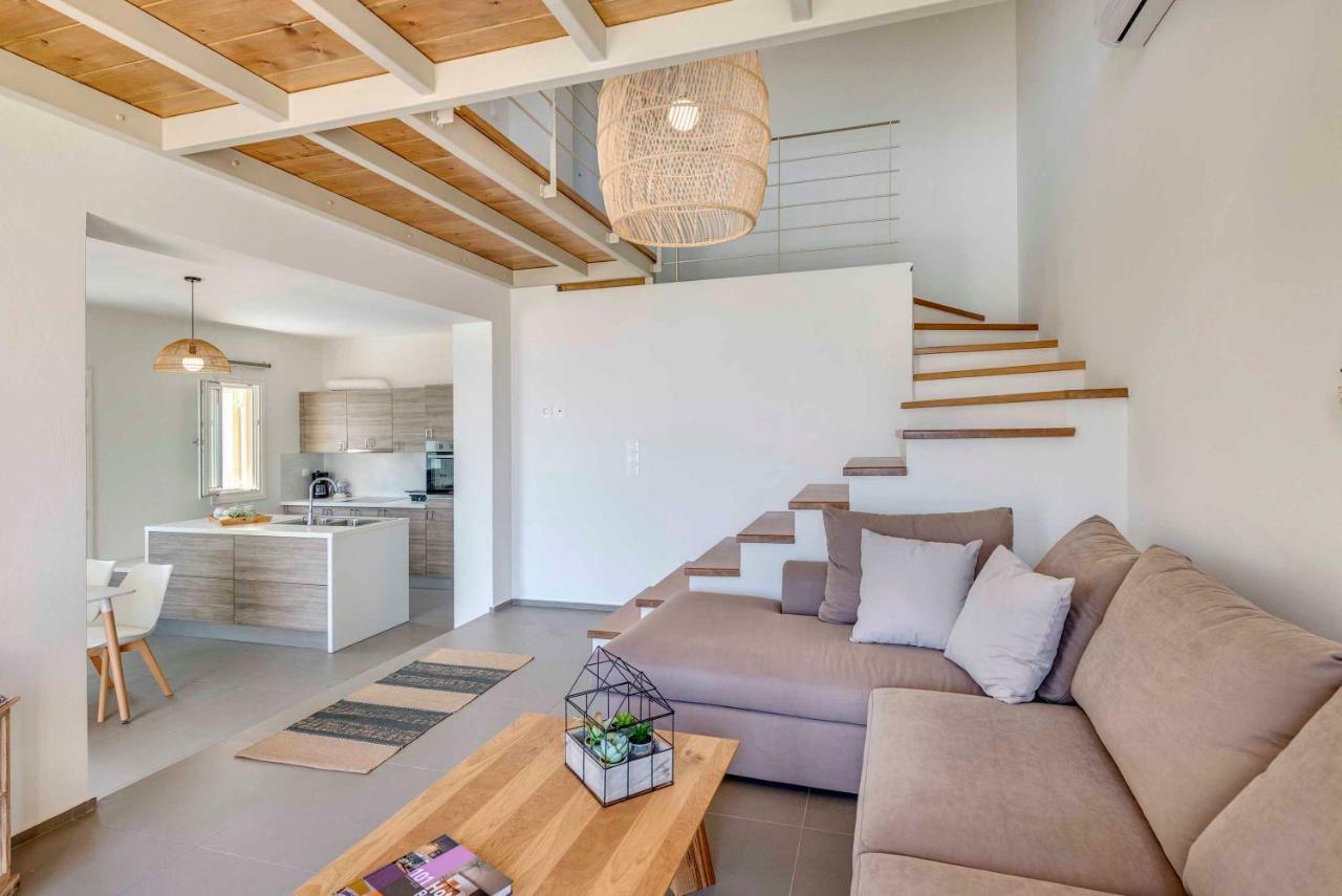 Villa Alba In Syros With Private Jacuzzi Azolimnos Esterno foto