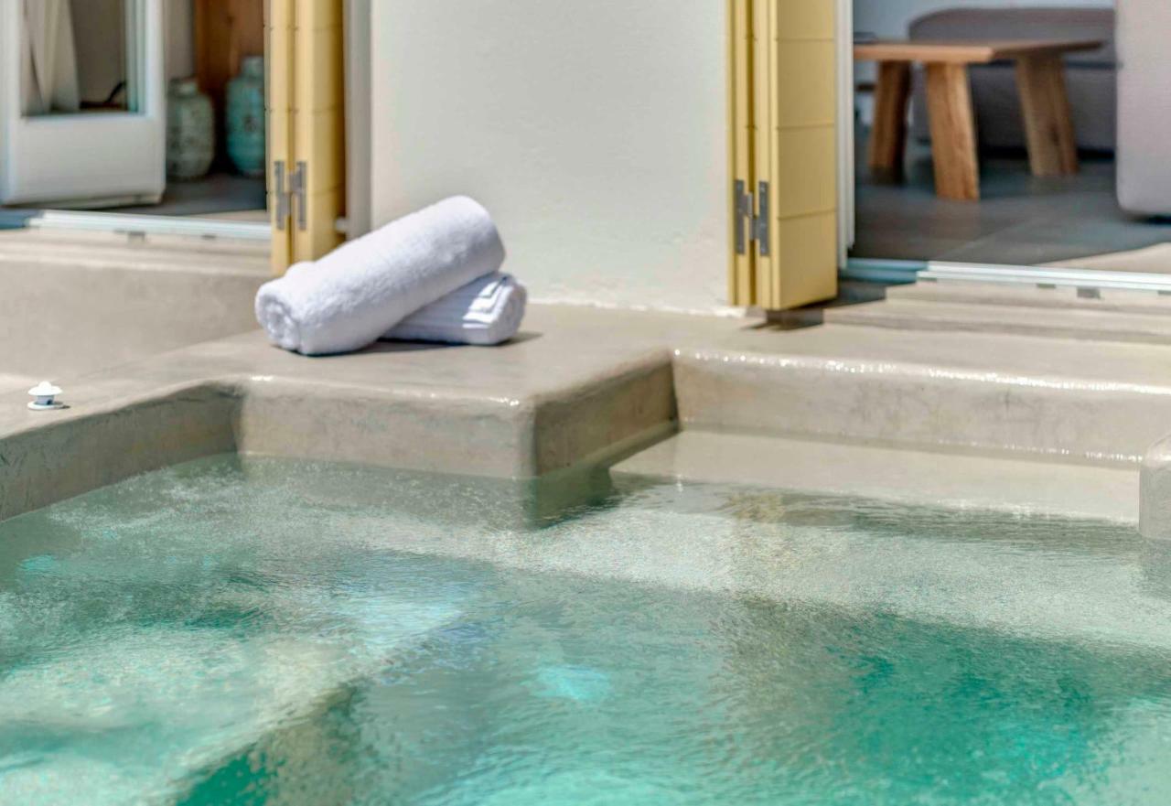 Villa Alba In Syros With Private Jacuzzi Azolimnos Esterno foto